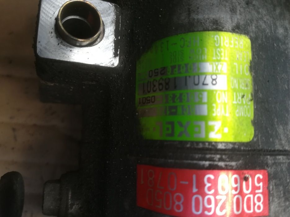 Sprężarka kompresor klimatyzacji passat b5 a4 a6 1.8b 1.9tdi na gwinty