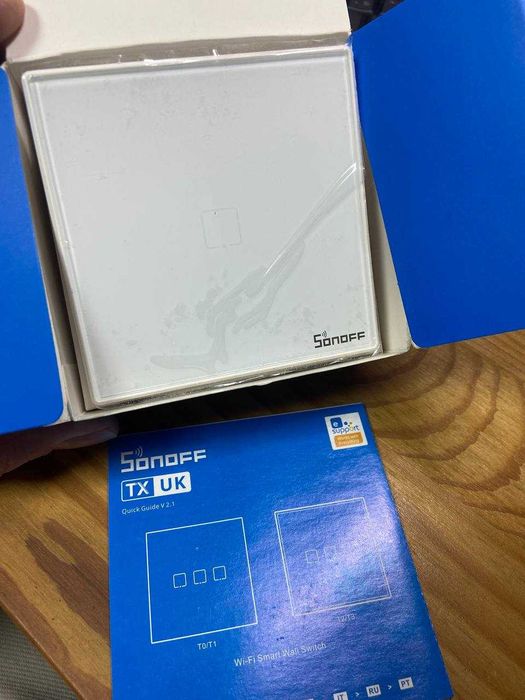 sonoff smart wall switch T2UK1C смарт перемикач