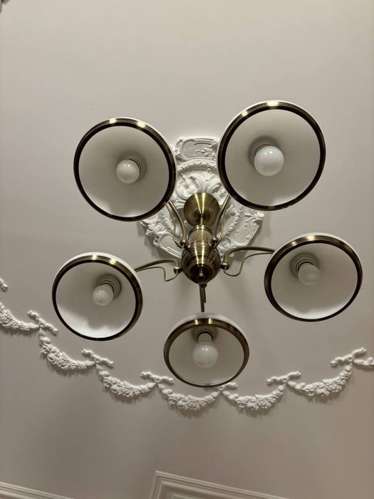 Żyrandol z 5 lampami pod sufit