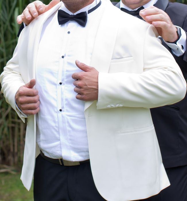 Sprzedam Marynarkę Ecru-PAKO LORENTE. 100% wełna-Premium