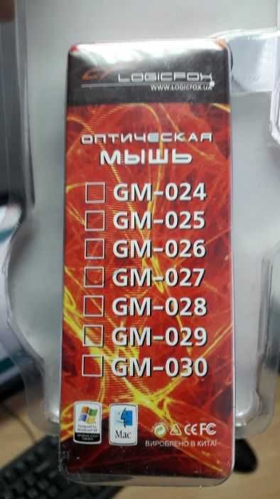 Мышь игровая LogicFox LP-MS027 USB с подсветкой