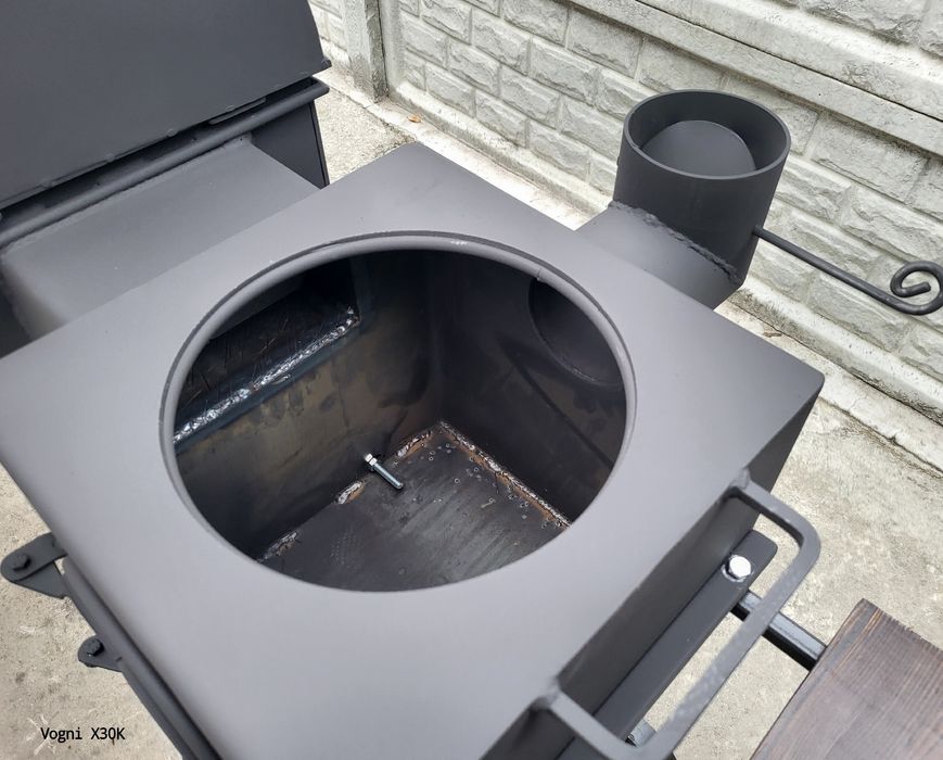 • 5мм + Двойное усиление • Мангал 4в1 с Коптильней и Печкой под Казан