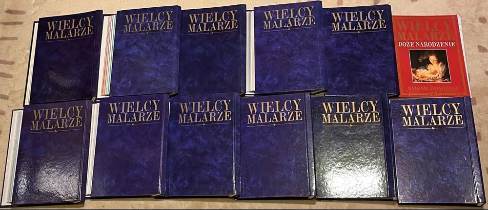 Sprzedam cały zestaw książek Wielce malarze