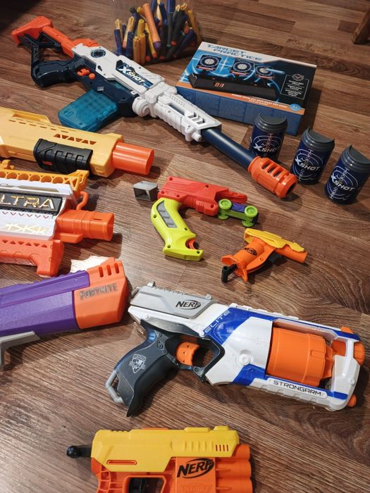 Nerf nerfy duży zestaw