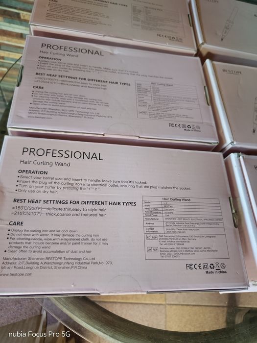 Одним лотом,набір плойок з різними аксесуарами - BESTOPE PRO 6 штук