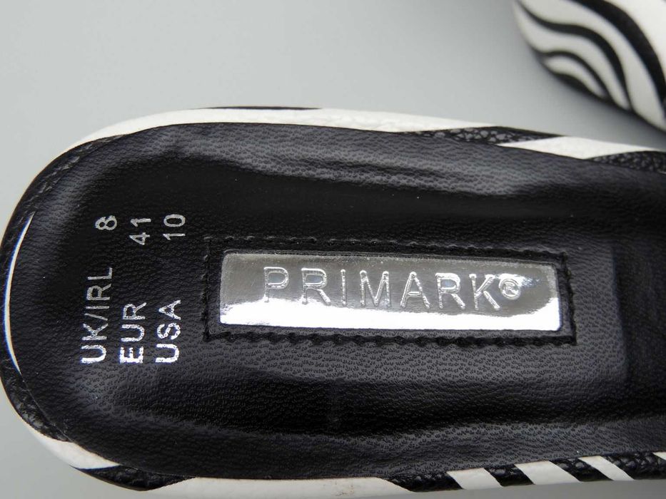 Zmysłowa zebra "PRIMARK" rozmiar 41