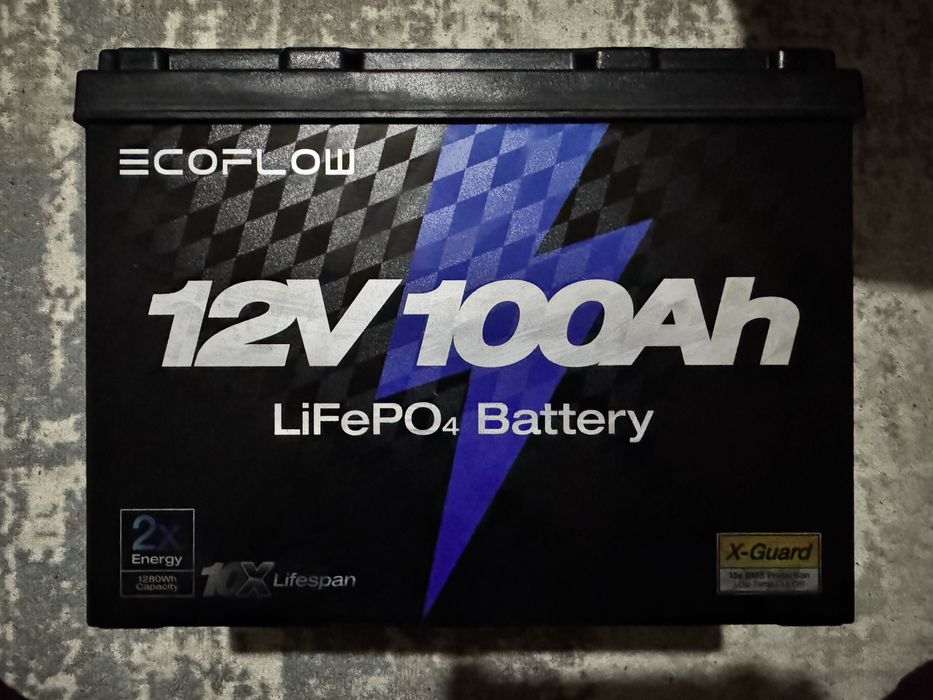 Акумулятор EcoFlow 12V 100Ah LiFePO4