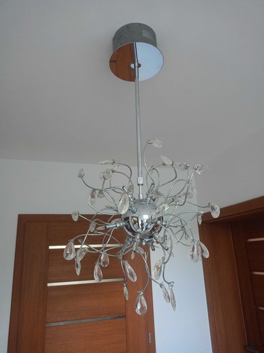 Lampa chromowana