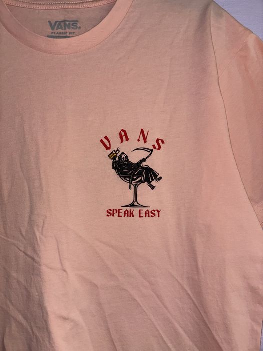 Футболка Vans персиковая