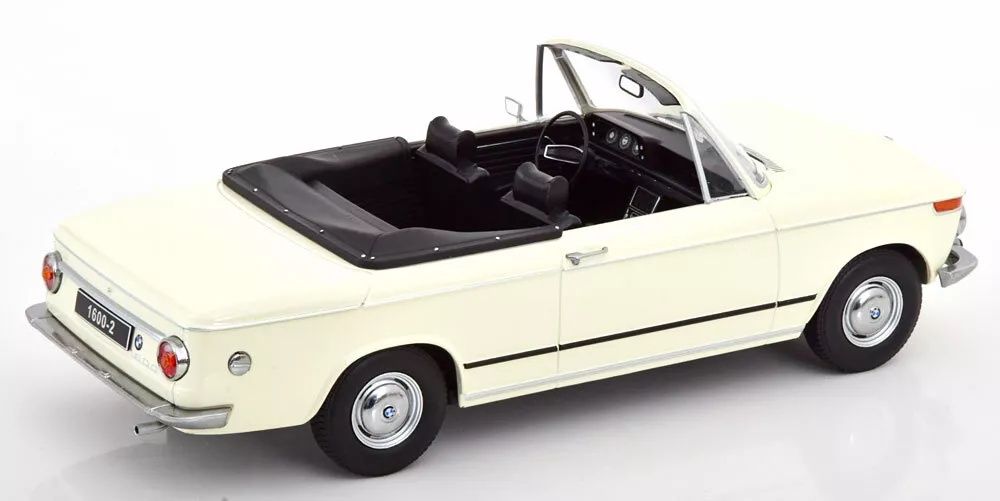 Kk-scale 1:18 bmw 1600-2 cabriole ano 1968