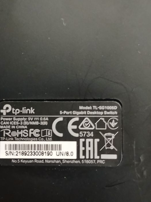 Router Tp-Link 5 portas