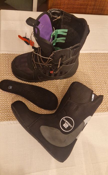 Botas Snowboard Mulher Burton Emerald – Confortáveis – Tamanho 40.5