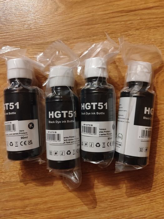 Чорнило GT 51, GT 52 для принтера HP, чорнило GL490 для саnon
