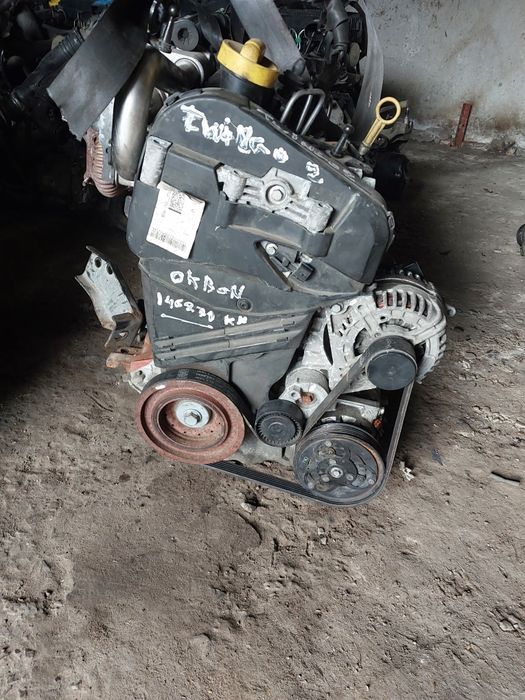 Двигун Delphi K9K 1.5dci Renault, Nissan, Dacia EURO-4 стартер спереду