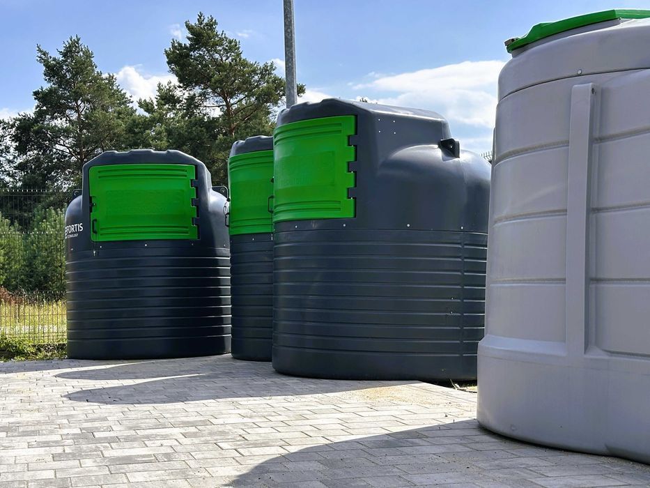 Zbiornik na olej napędowy paliwo ON 1000L 1500L 2000L 2500L 5000L