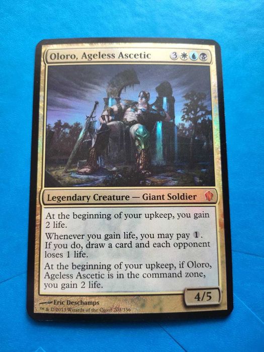 Картка Oloro, Ageless Ascetic Oversize Foil, Magic The Gathering