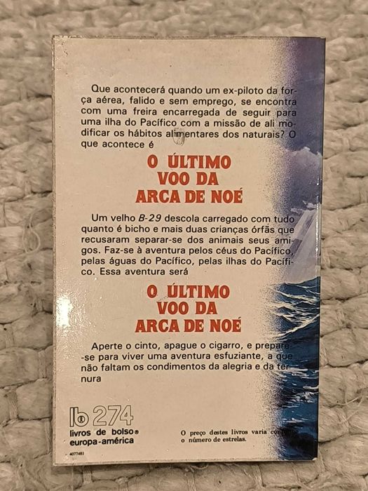 O Último Voo da Arca De Noé
de Chas Carner