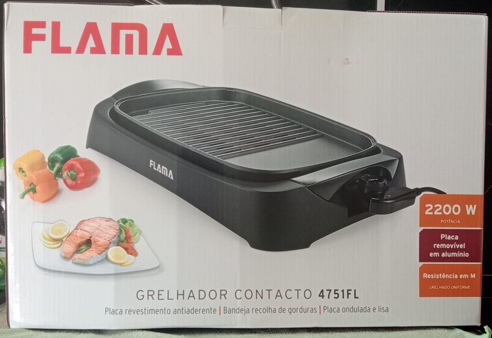 Grelhador elétrico da Flama