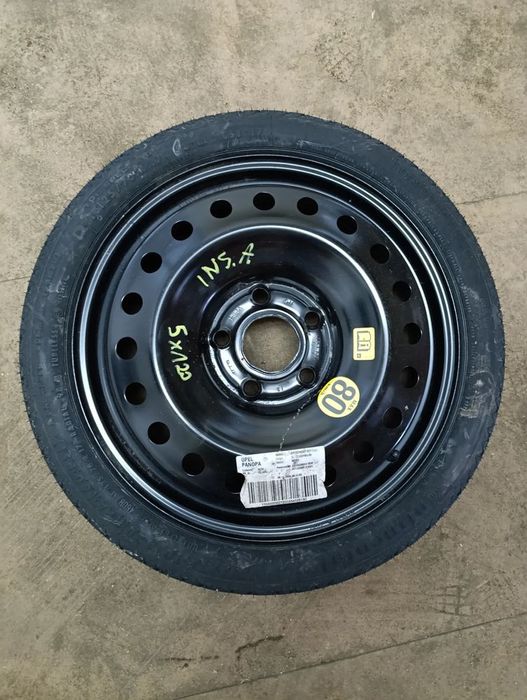 koło zapasowe dojazdowe 5x120 opel insignia a
