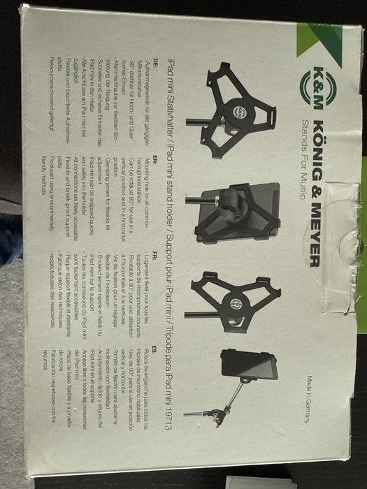 Suporte para ipad mini pro 4 - konig Meyer