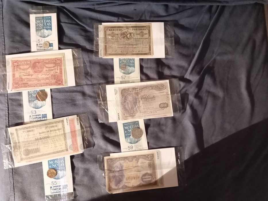 Grande Coleção Moedas e Notas da Nossa História (Jornal de Notícias)