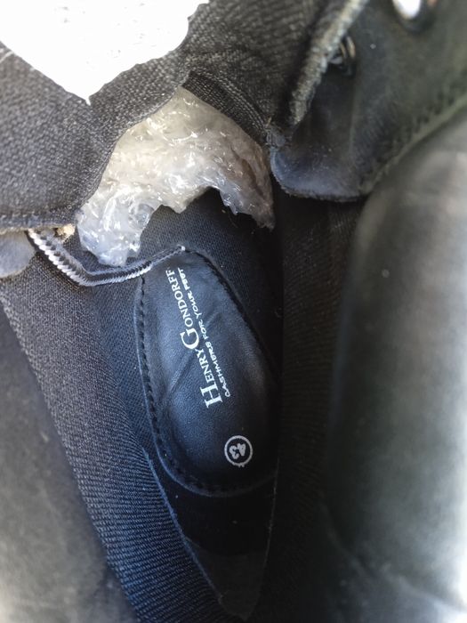 Чоловічі шкіряні черевики HENRY GONDORFF