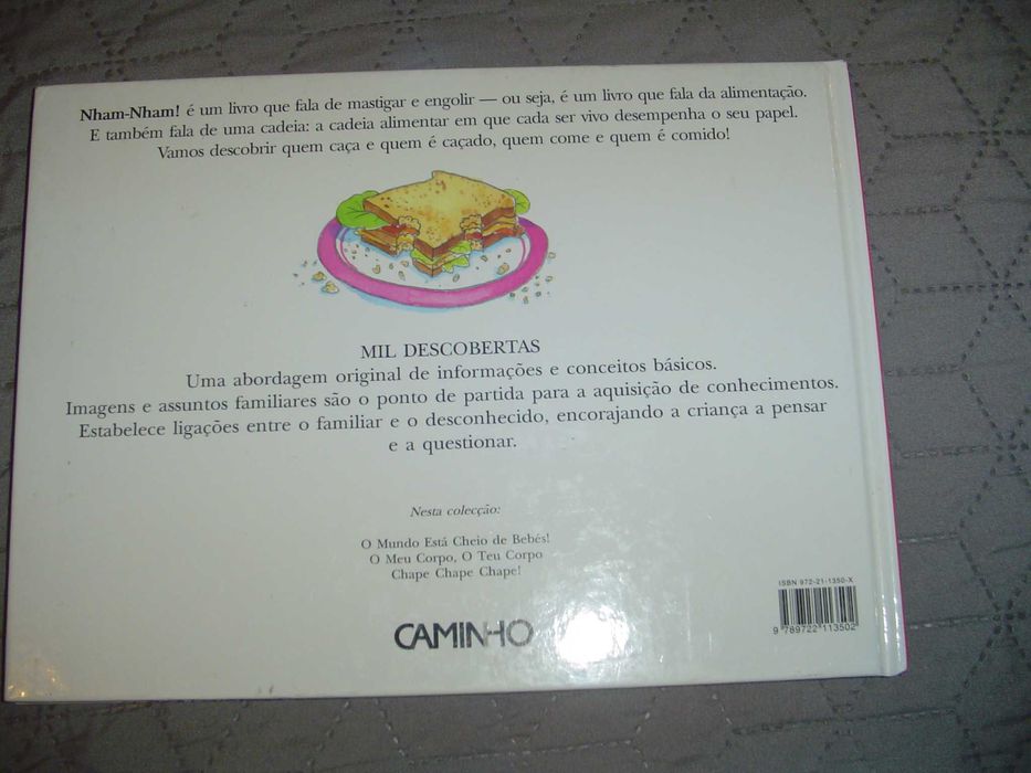 Livro Infantil "Nham-Nham!" de Mick Manning