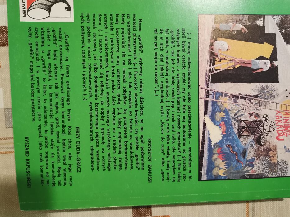 Praca zbiorowa, Graffiti sztuka czy wandalizm. Wyd. I, 1991