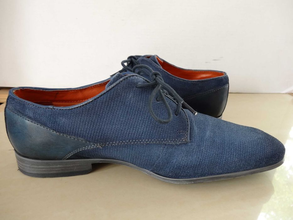 Buty BUGATTI roz 42 Pantofle Biznesowe