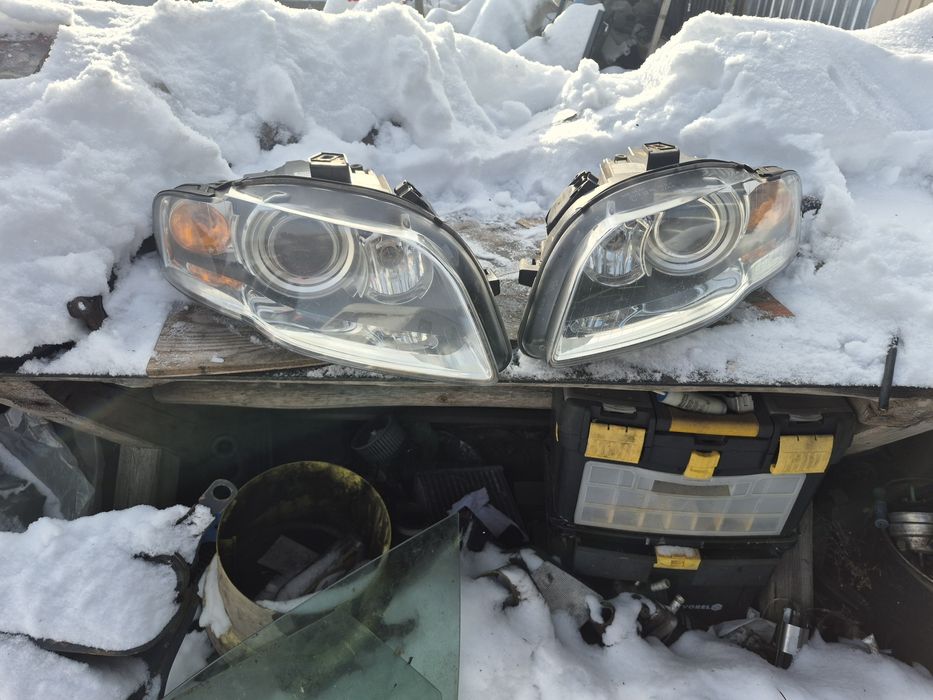lampy przod  bixenon skrętny audi a4 b7 kompletne