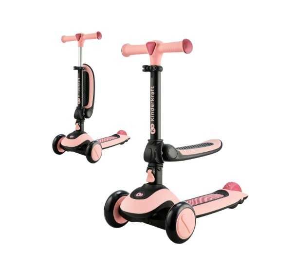 Trotinete Kinderkraft Halley Tri-Scooter Pink (Rosa), Nova