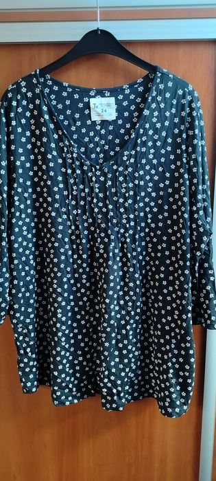 Ładna Duża Bluzka TuClothing 5XL stan jak nowa