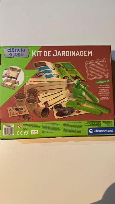Kit de jardinagem Clementoni