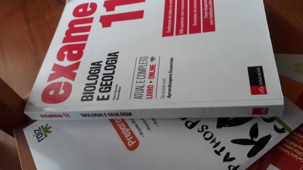 Exame 11 ano de Biologia e Geologia da Leya