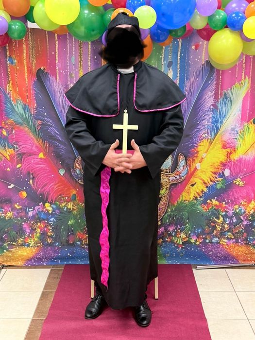 Strój przebranie biskup, ksiądz