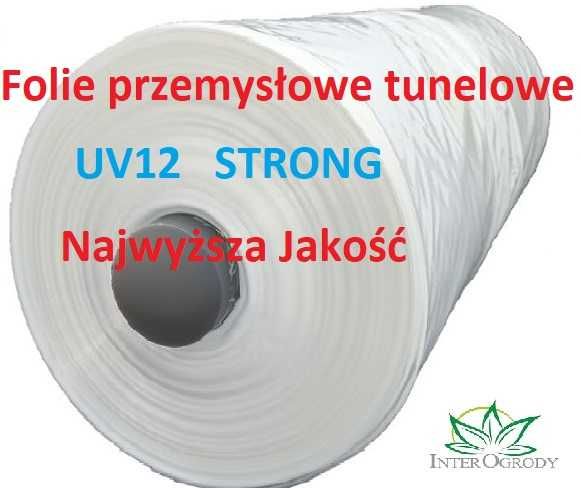 FOLIA TUNELOWA 6m. UV12 szklarnia tunel foliowy SOLIDNA