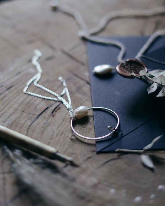 Моносережка  Agape сережки пусет срібло Bevza