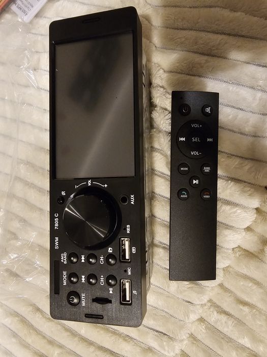 Radio 1DIN + kamera cofania (nowe)