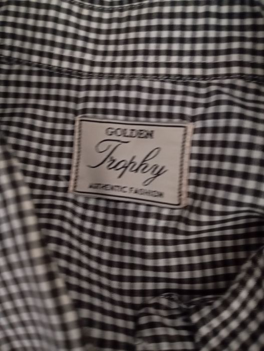 Camisa manga curta homem vintage