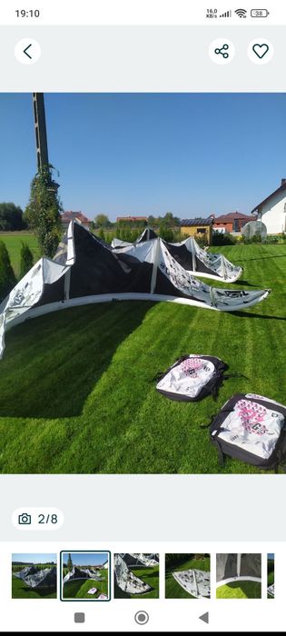 Cabrinha Switchblade 10 m + bar