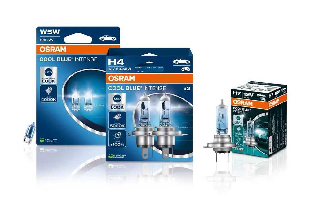 Lâmpadas LED, Xenon e Halogéneo OSRAM