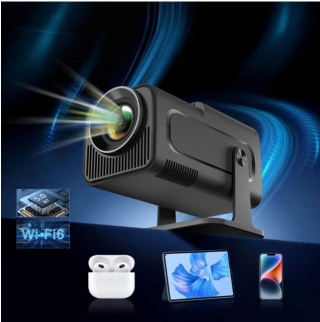 Mini Rzutnik - Projektor HY320 WiFi 4K Hd LED Smart Tv Box