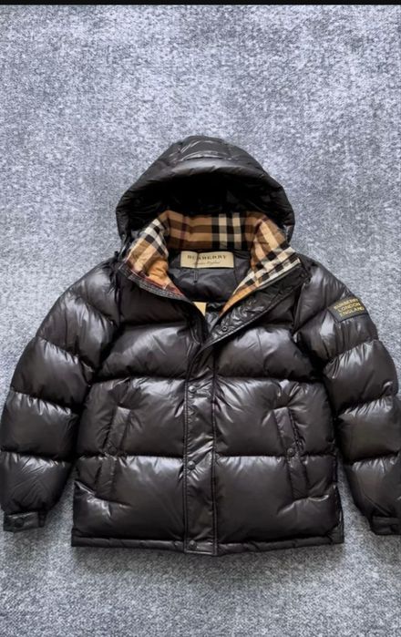 Куртка Burberry пуховик барберри пухан барбері