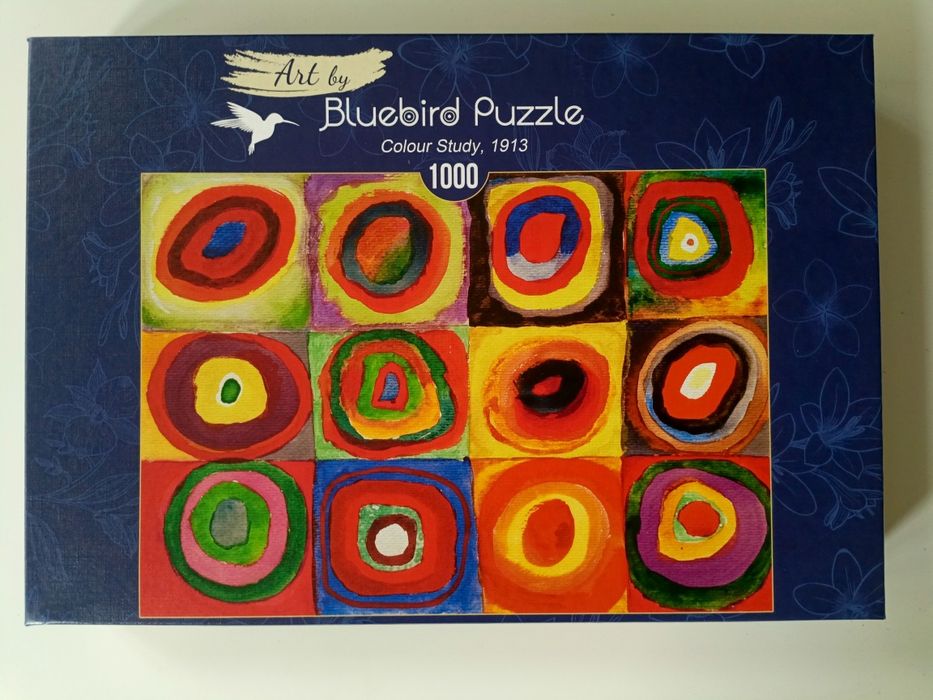 Puzzle 1000 Bluebird Vassily Kandinsky