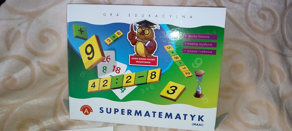 Super matematyk Maxi Gra edukacyjna Alexander