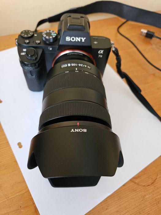 Sprzedam Aparat Sony A7ii z obiektywem Sony FE4/24-105 OSS .