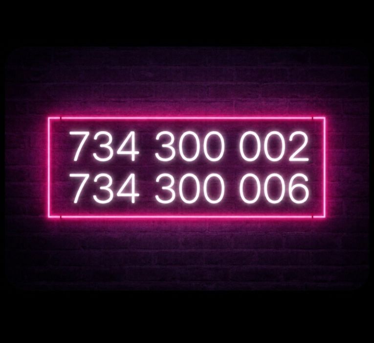 Złote numery telefonu cena za komplet