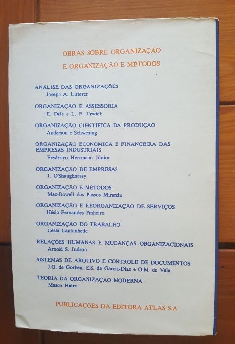 Luciano Ronchi - Organização, Métodos e Mecanização