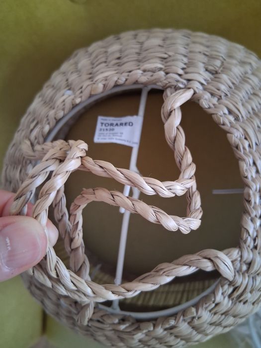 Candeiro e suporte Ikea novos