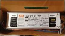 Блок питания: импульсный LED; ELG-240-C1400A-3Y, Разные блоки